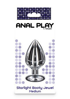 Anal Plug დეკორატიული ქვებით