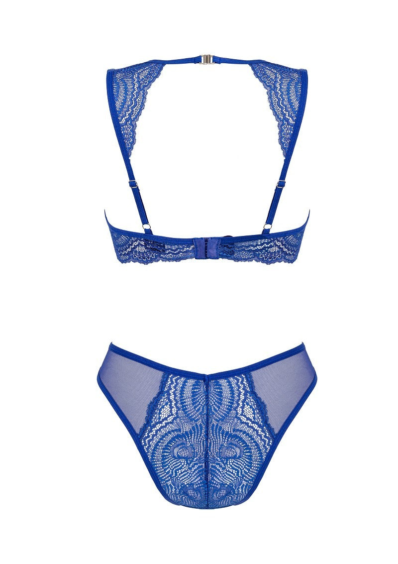 თეთრეულის ნაკრები Giselia ლურჯი ფერის