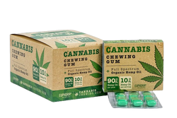 CBD საღეჭი რეზინი - Cannabis Chewing Gum (21gr)