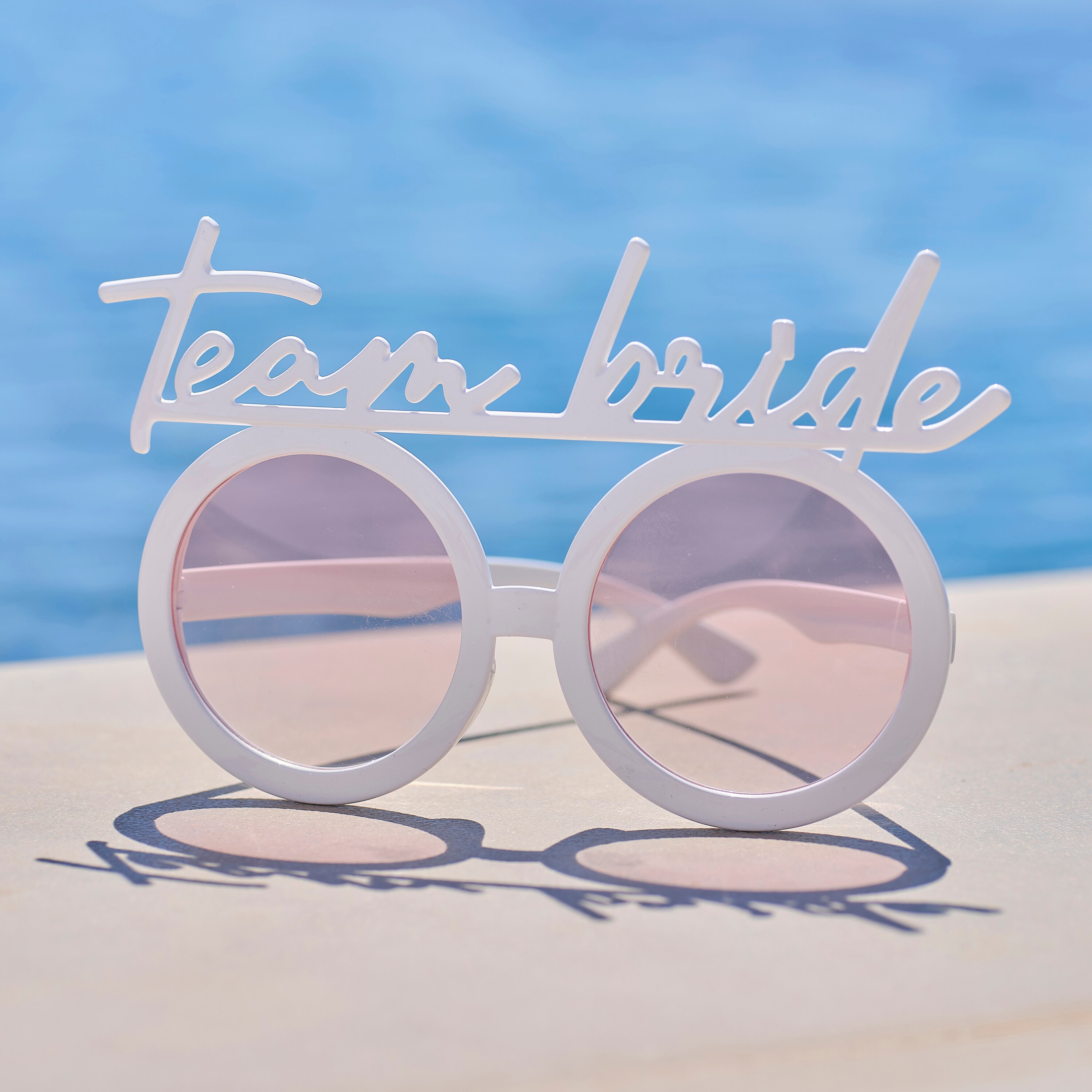 თეთრი სათვალე Team Bride