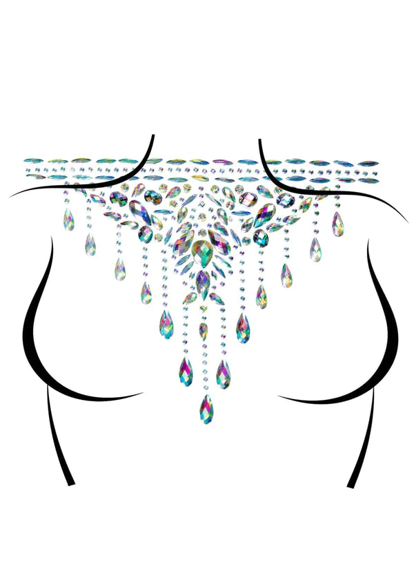 ტანის დეკორატიული ქვები - ყელსაბამი