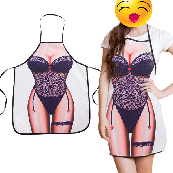 წინსაფრები სხეულის სხვადასხვა დიზაინებით